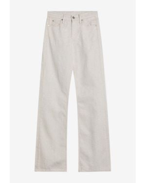 Calvin Klein Essential Flared Jeans - White