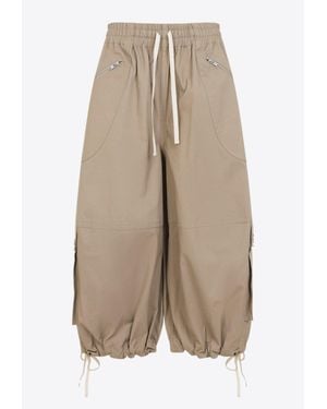 Co. Braies Cargo Cropped Pants - Brown