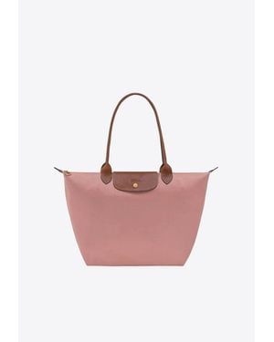 Longchamp Large Le Pliage Original Tote Bag - Pink