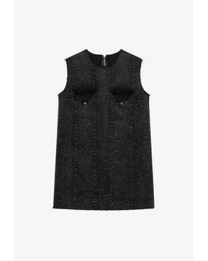 NAMACHEKO Mini Denim Dress - Black