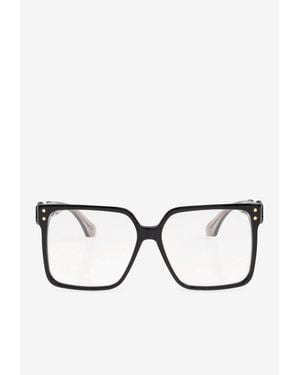 Etro Blossom Square Glasses - Black