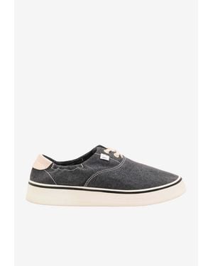 Ami Paris Tennis Low-Top Sneakers - Brown