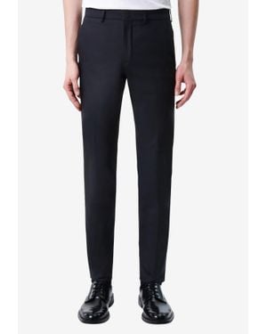 DRYKORN Slim-Fit Satin Tailored Pants - Blue