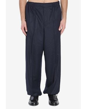 Jacquemus Gio Wool Pants - Blue