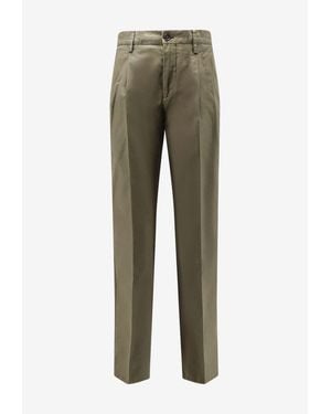 Aspesi Straight-Leg Chino Pants - Green