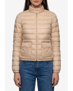 Moncler Foldable Lans Short Down Jacket - Blue