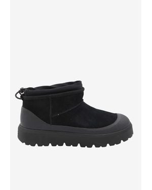 UGG Mini Classic Ultra Waterproof Boots - Black