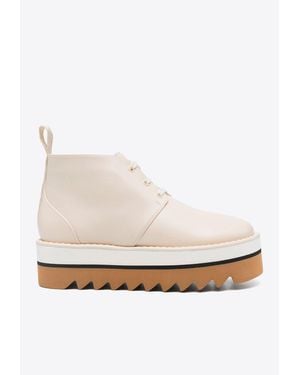 Stella McCartney Sneak-Elyse Desert Boots - White