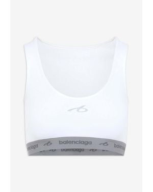 Balenciaga Techwear Sports Bra - White