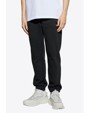 Moncler Logo Patch Track Pants - Black