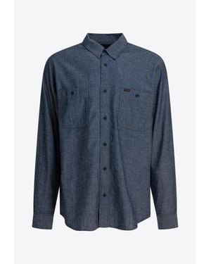 Filson Chambray Long-Sleeved Shirt - Blue
