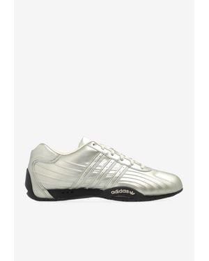 adidas Originals Adiracer Low-Top Metallic Sneakers - White