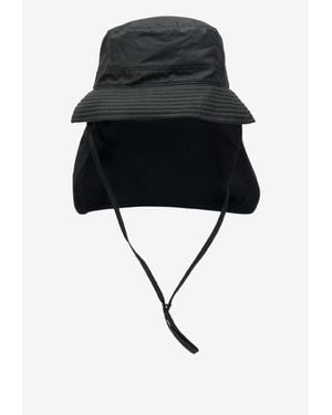 Barbour X Kaptain Sunshine Bucket Hat - Black