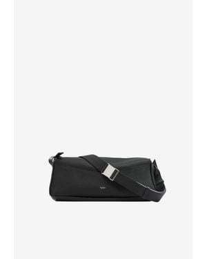 Max Mara Medium Leather Shoulder Bag - White