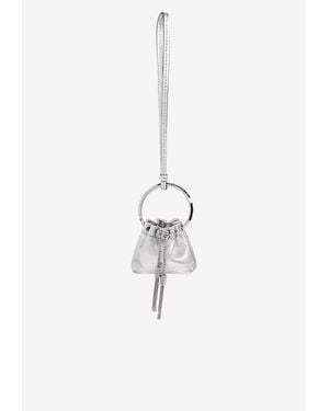 Jimmy Choo Bon Bon Mini Charm - White