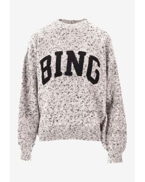 Anine Bing Sydney Knitted Jumper - White