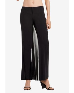 Courreges Infinity Wide-Leg Pants - Black