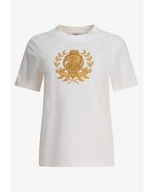 Burberry B Crest T-Shirt - White