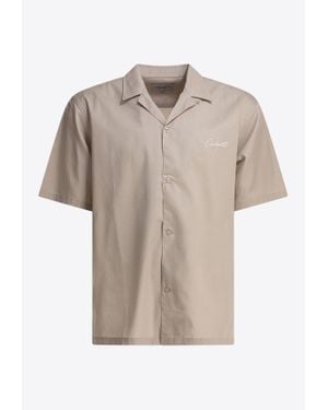 Carhartt Delray Logo Shirt - Natural