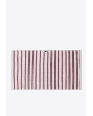 Tekla Logo-Printed Bath Towel - Pink