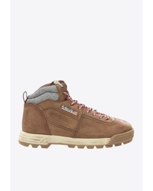 Autry Malga Leather Ankle Boots - Brown