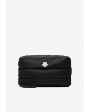 Moncler Caradoc Padded Zip-Up Pouch - Black