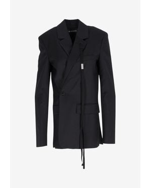 Ann Demeulemeester Elin Tailored Jacket - Black