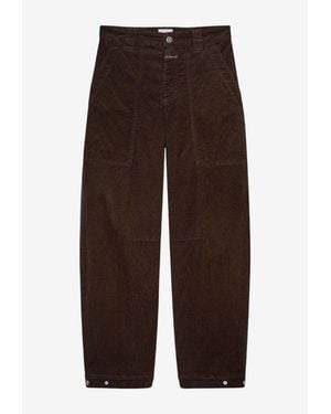 Closed Rhannon Velvet Pants - Brown
