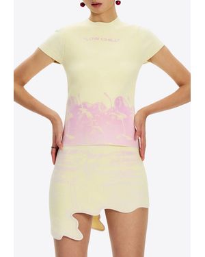 Ph5 Alan Uv-Reactive Mini Skirt - Natural