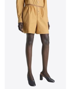 Lemaire Relaxed Boxer Shorts - Natural