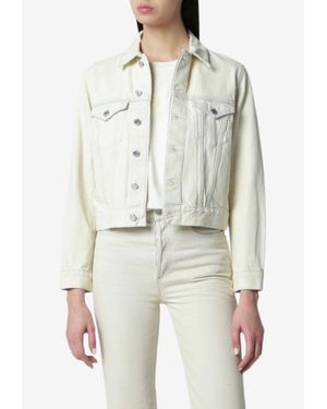 A.P.C. Cropped Denim Jacket - Natural