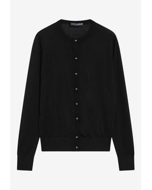 Dolce & Gabbana Classic Knit Cardigan - Black