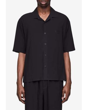 Y-3 Ultralight Short-Sleeved Woven Shirt - Black