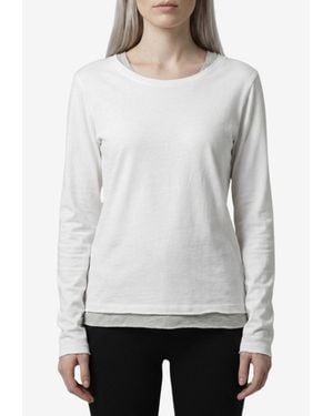 The Row Kalto Long-Sleeved T-Shirt - Grey