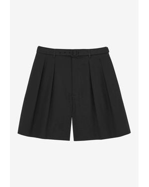 Saint Laurent Tailored Bermuda Shorts - Black