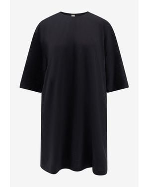 TOTEME Relaxed Tee Dress - Black