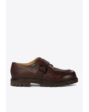 Paraboot X Engineered Garments Chambord Lace-Up Shoes - Brown