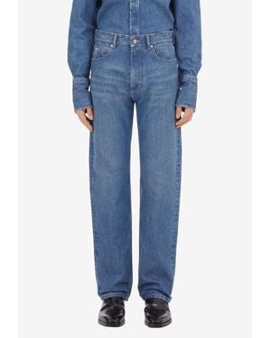 Ferragamo Straight-Leg Jeans - Blue