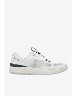 On Shoes Roger Pro Mesh Tennis Sneakers - White