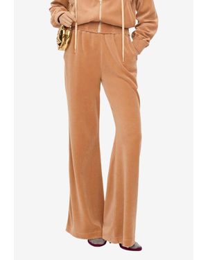 Chloé Wide-Leg Track Pants - Brown