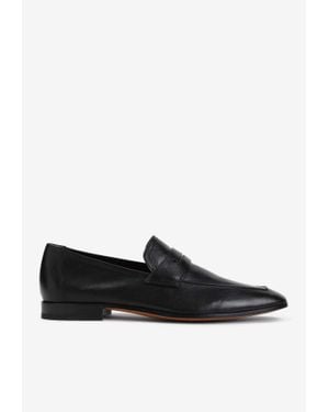 Berluti Kangaroo Leather Loafers - Black