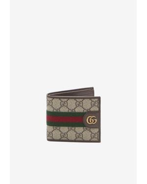 Gucci Ophidia Bi-Fold Wallet - White
