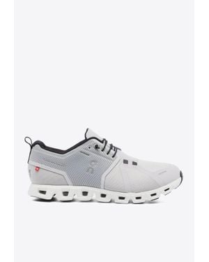 On Shoes Cloud 5 Waterproof Low-Top Trainers - White