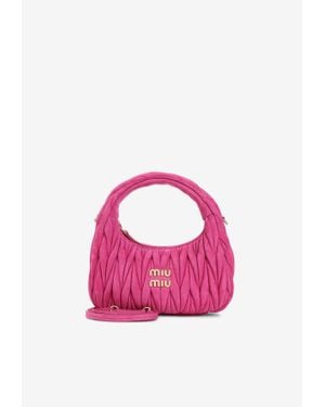 Miu Miu Wander Shoulder Bag - Pink