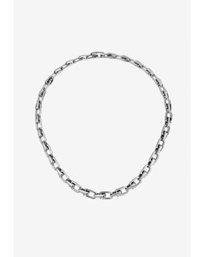 Eera Mega Reine Chain Necklace - Metallic