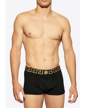 Versace Greca Border Boxers - Black
