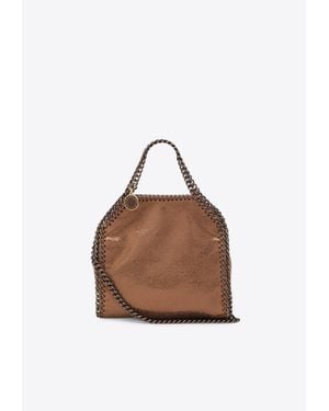 Stella McCartney Micro Falabella Metallic Tote Bag - Multicolor