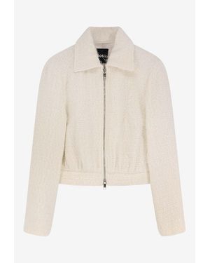 BOSS Jocalen Wool-Blend Jacket - Natural