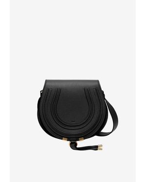 Chloé Saddle Marcie Bag - Black