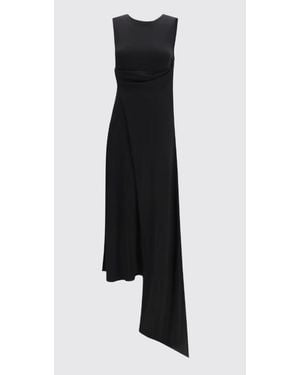 Ami Paris Lavallière Sleeveless Dress - Black